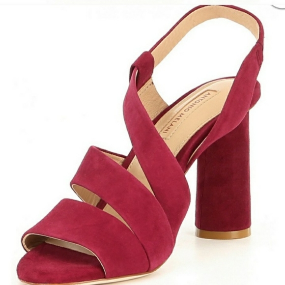 ANTONIO MELANI Layren Suede Sandals - Picture 2 of 4